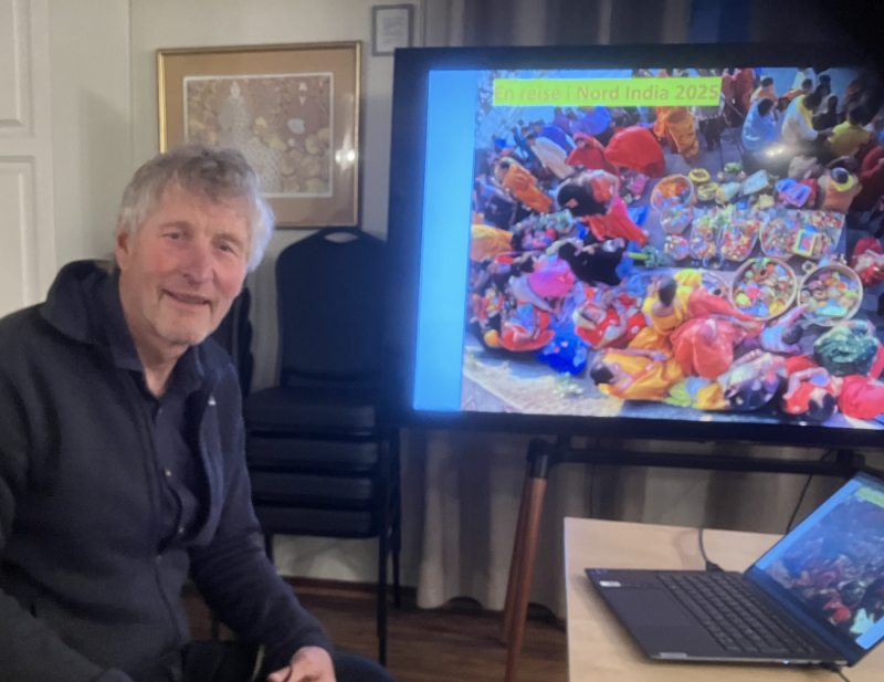 En reise i India. v/Sigurd og Eva Gausdal