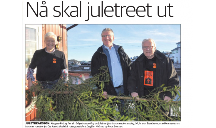 Straks juletreaksjon