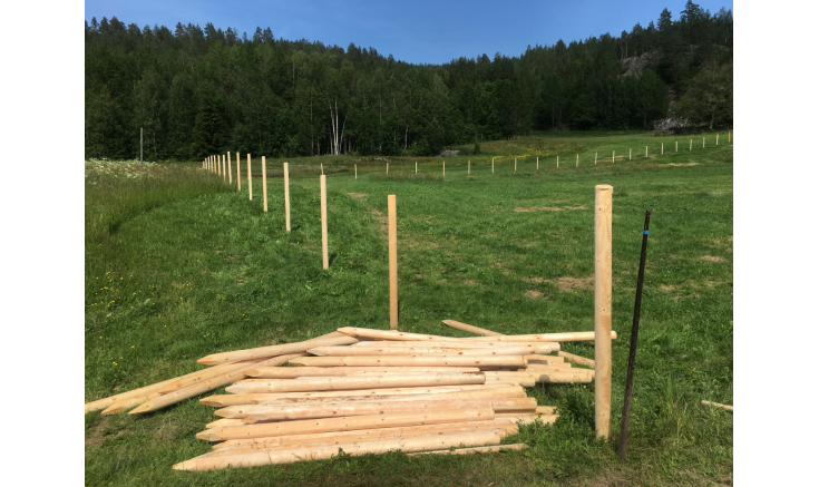 Kragerø Rotary leder "Farmen-gjerder"