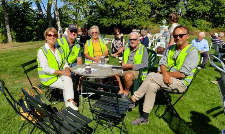 Hagefest på Berg Museum